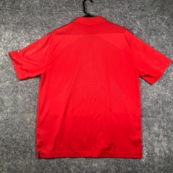 Nike Polo Shirt Men's Large Short Sleeve Golf Tour Performance Boeing Golfer - Picture 8 of 8